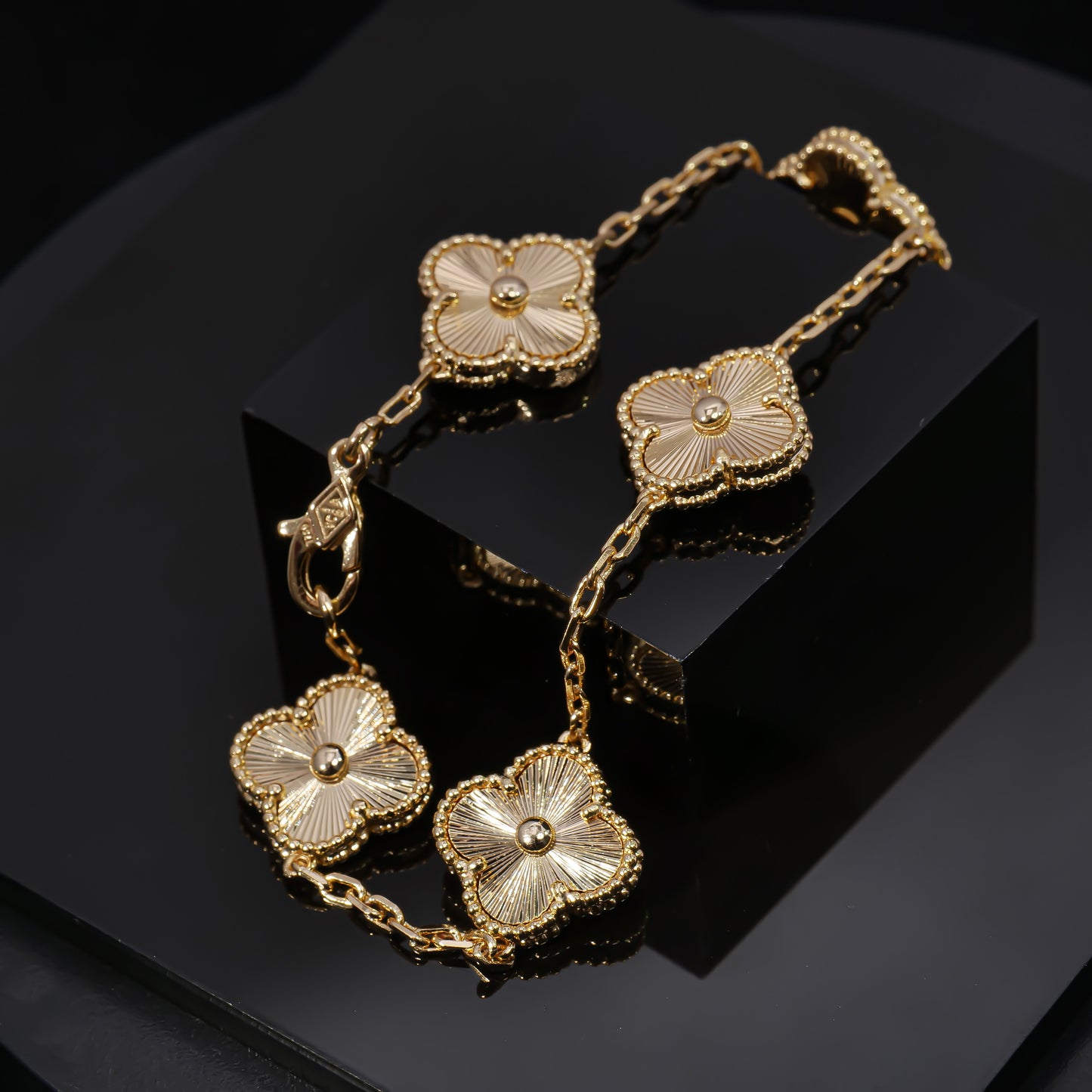 Golden Radiance - Van Cleef Inspired Bracelet