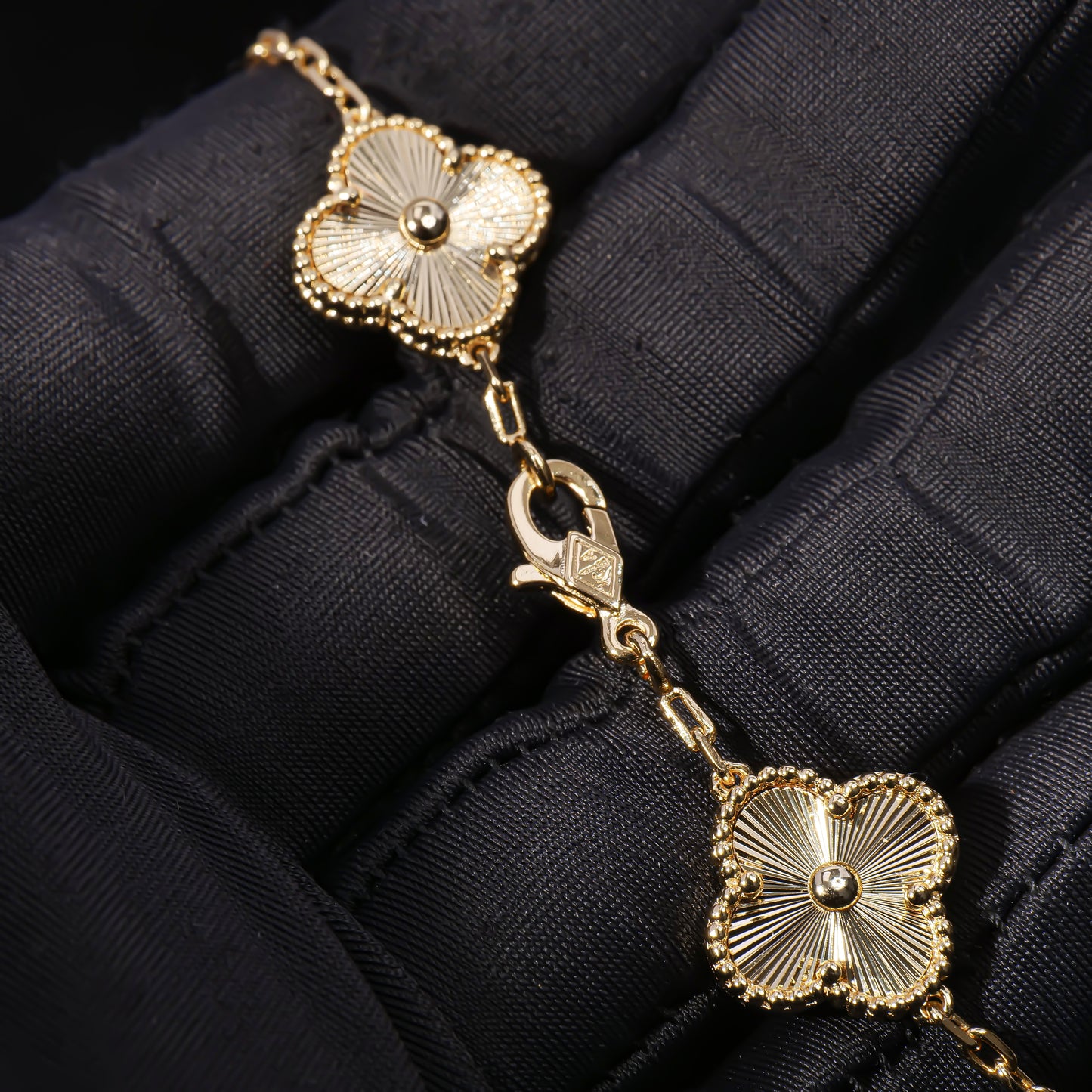Golden Radiance - Van Cleef Inspired Bracelet