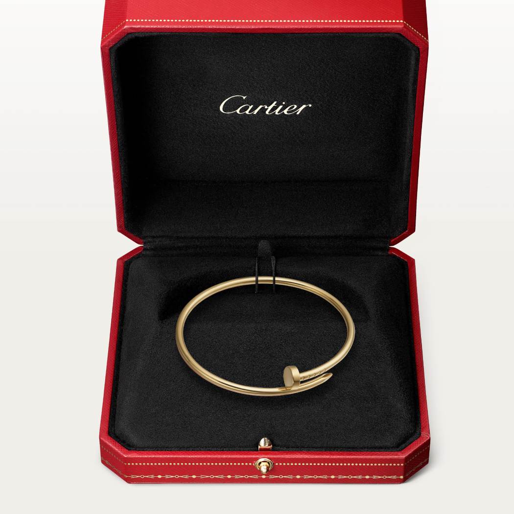 Cartier small 18K gold nail bracelet without diamonds