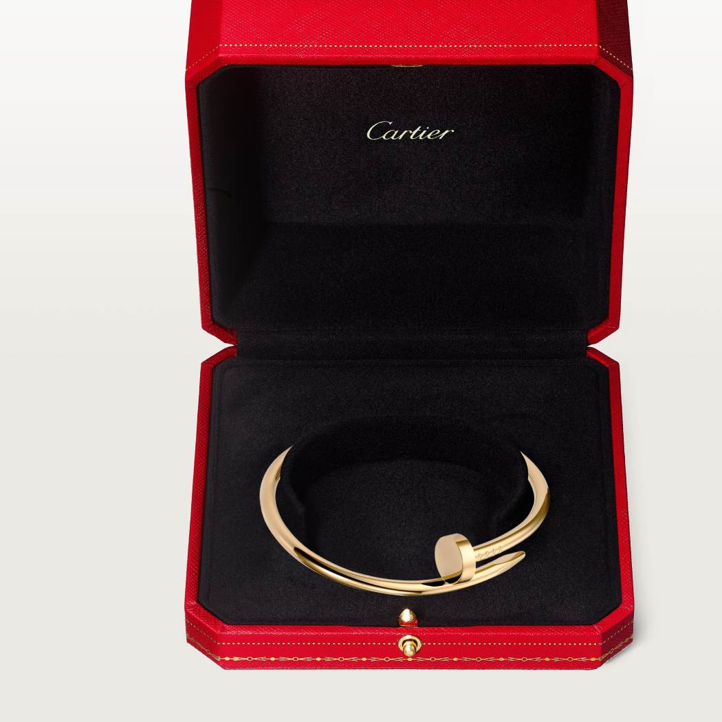 Cartier 18K gold nail bracelet large without diamonds