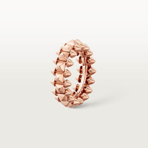 Cartier 18K rose gold 6mm ring CLASH DE CARTIER series