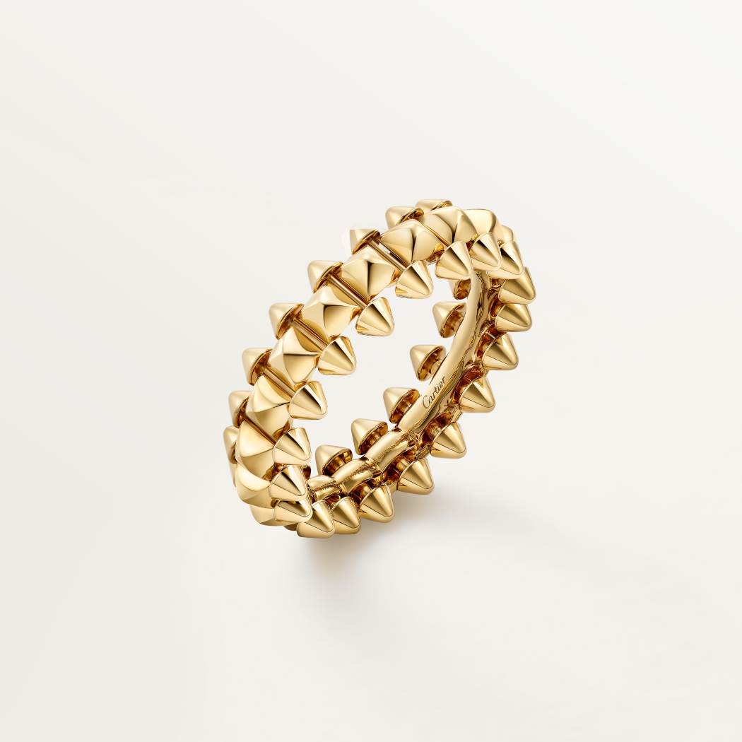 Cartier 18K gold 6mm ring CLASH DE CARTIER series