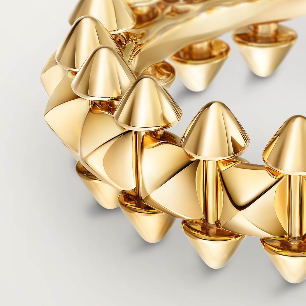 Cartier 18K gold 6mm ring CLASH DE CARTIER series