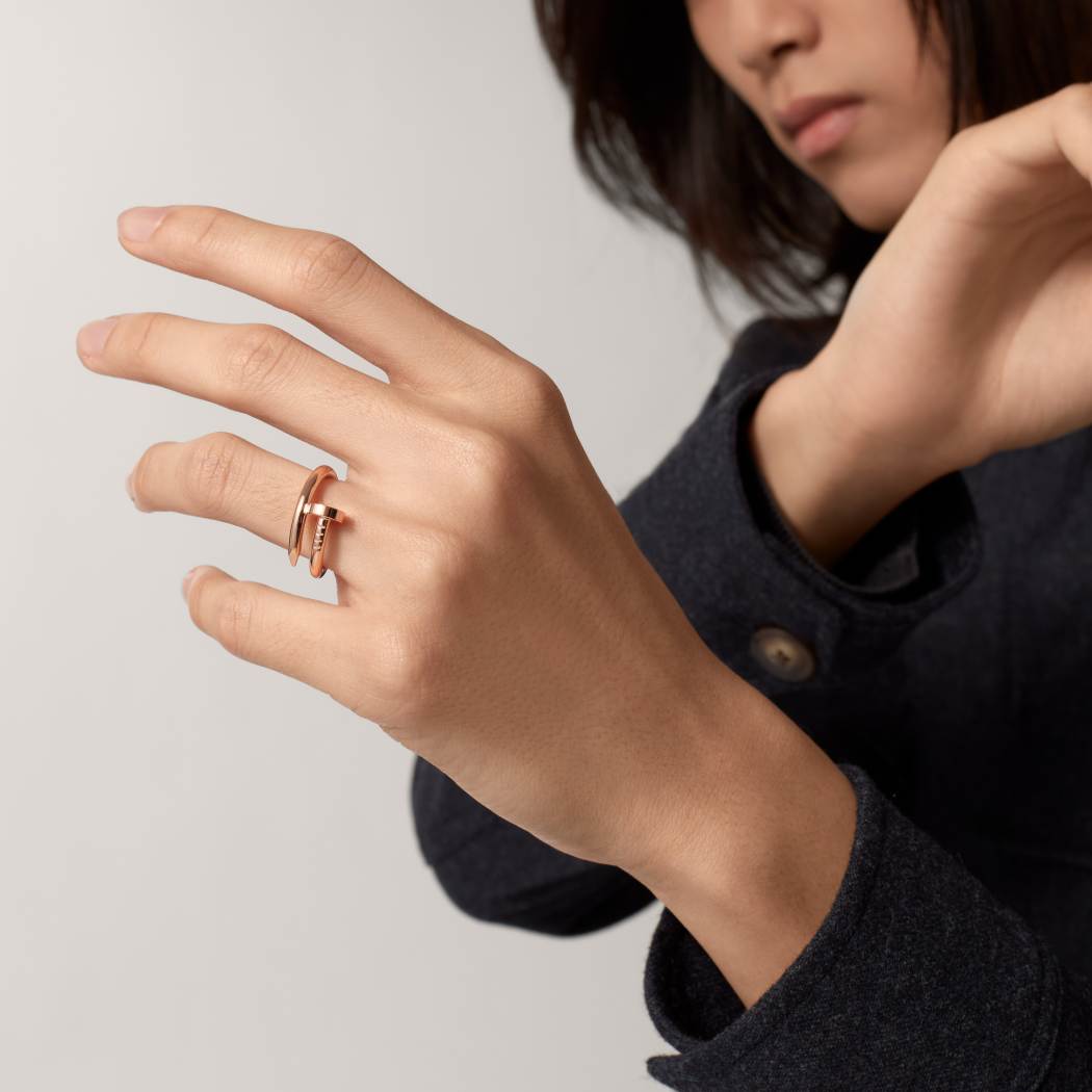 Cartier 18K rose gold nail ring all sizes without diamonds JUSTE UN CLOU