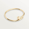 Cartier 18K gold nail bracelet large without diamonds