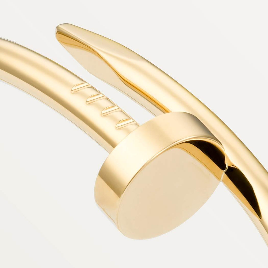 Cartier 18K gold nail bracelet large without diamonds