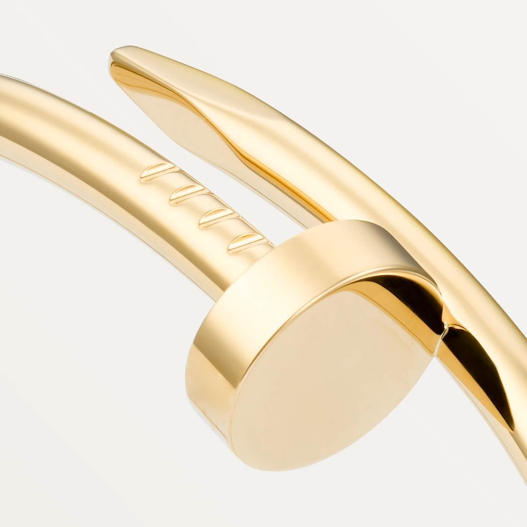 Cartier 18K gold nail bracelet large without diamonds