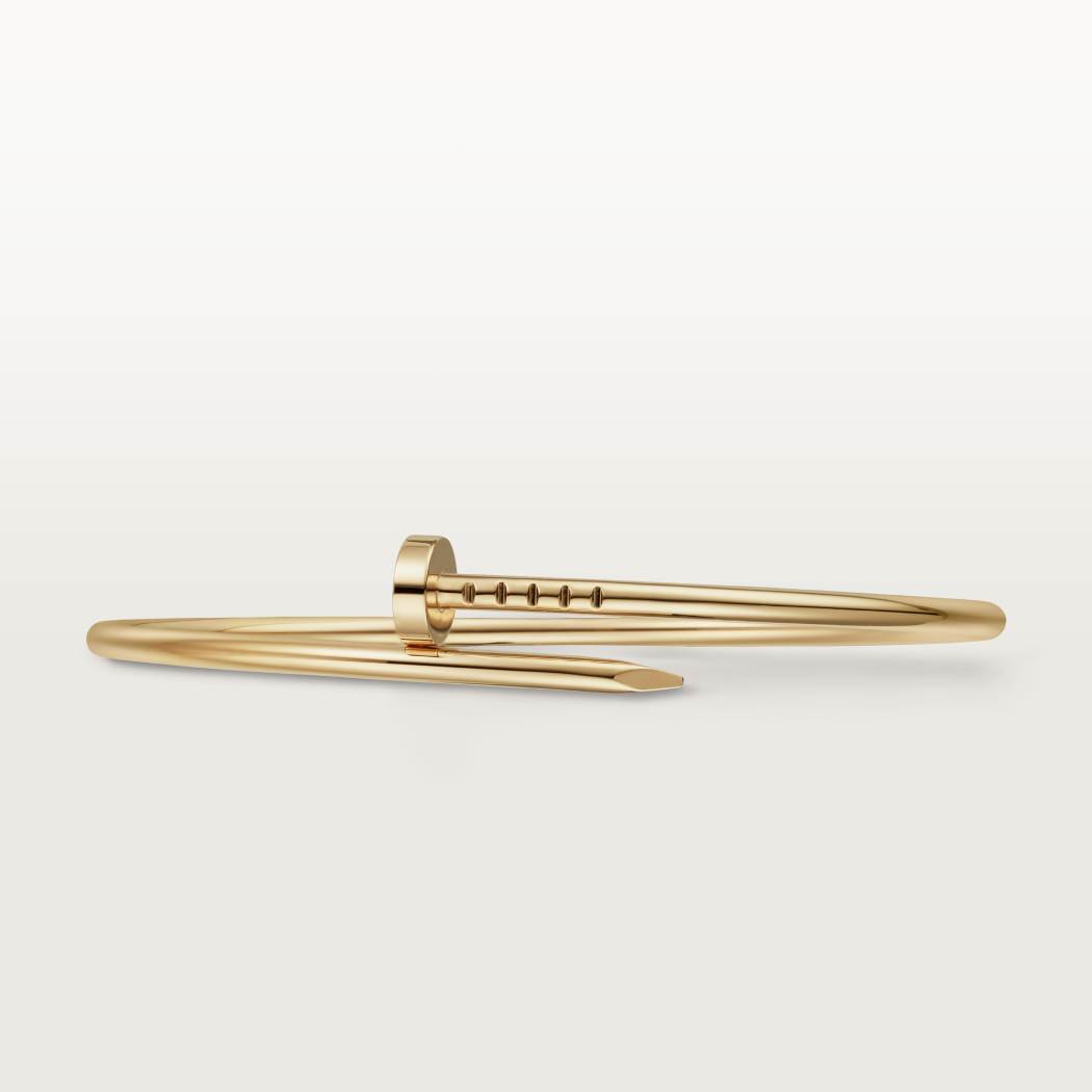 Cartier small 18K gold nail bracelet without diamonds
