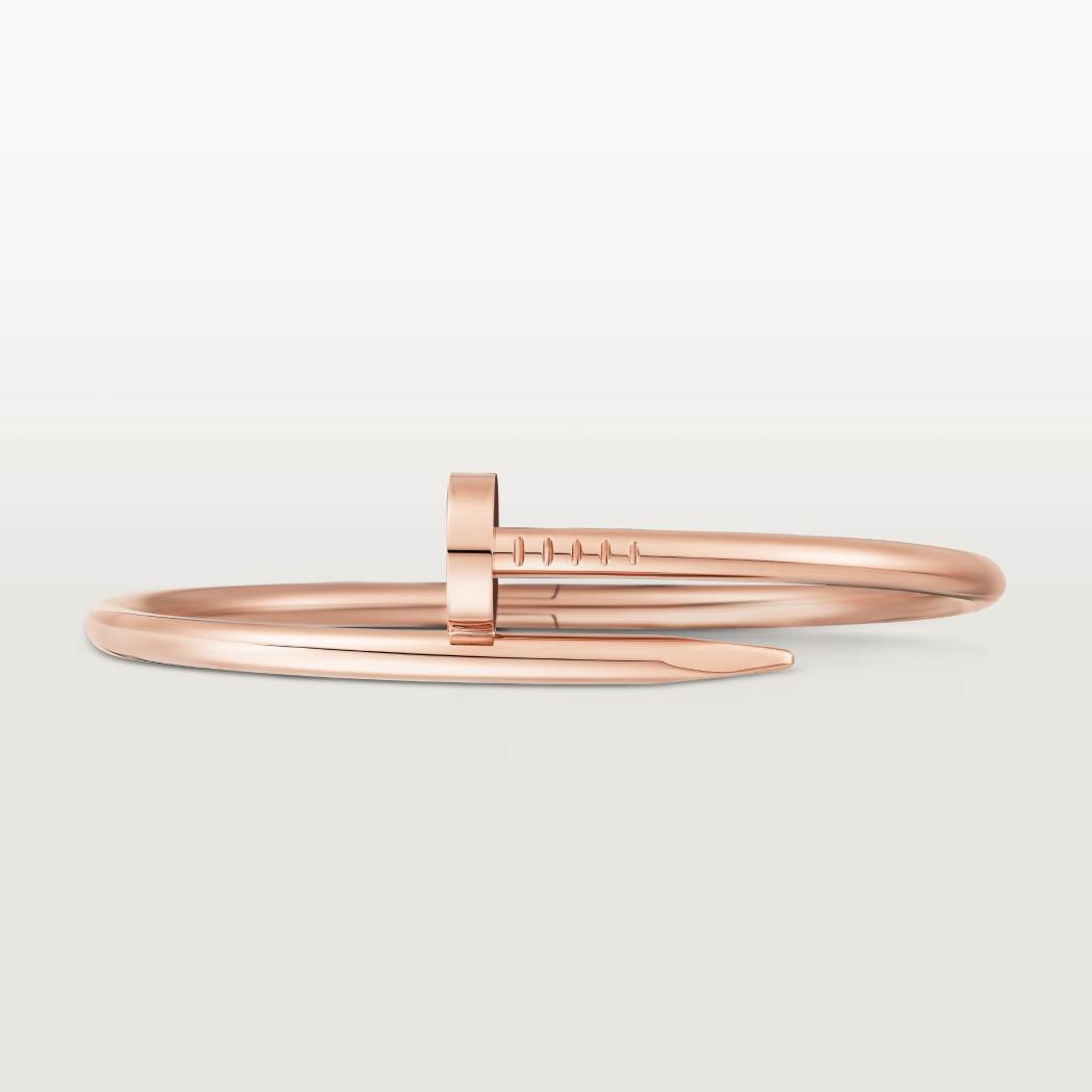Cartier 18K rose gold nail bracelet large without diamonds