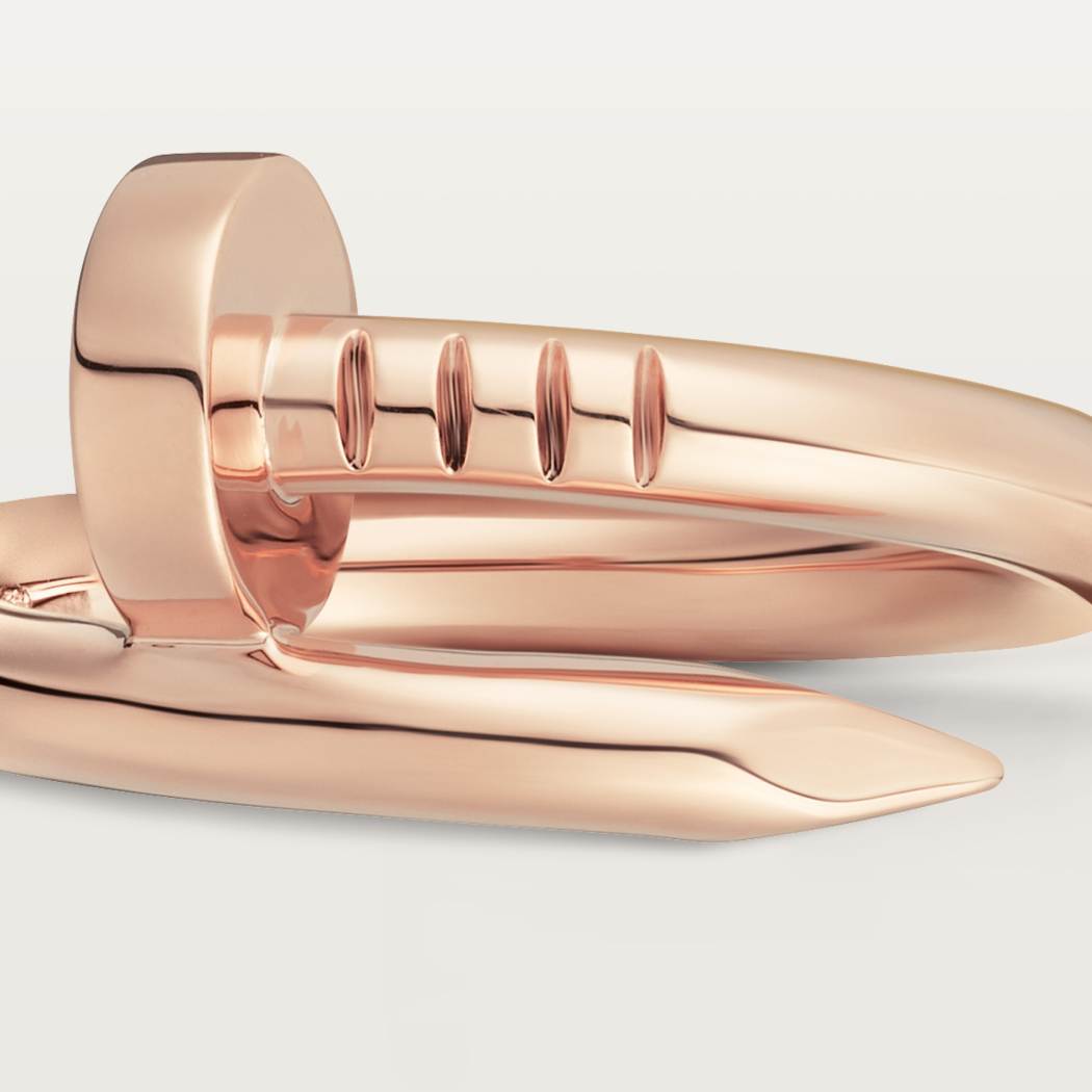 Cartier 18K rose gold nail ring all sizes without diamonds JUSTE UN CLOU