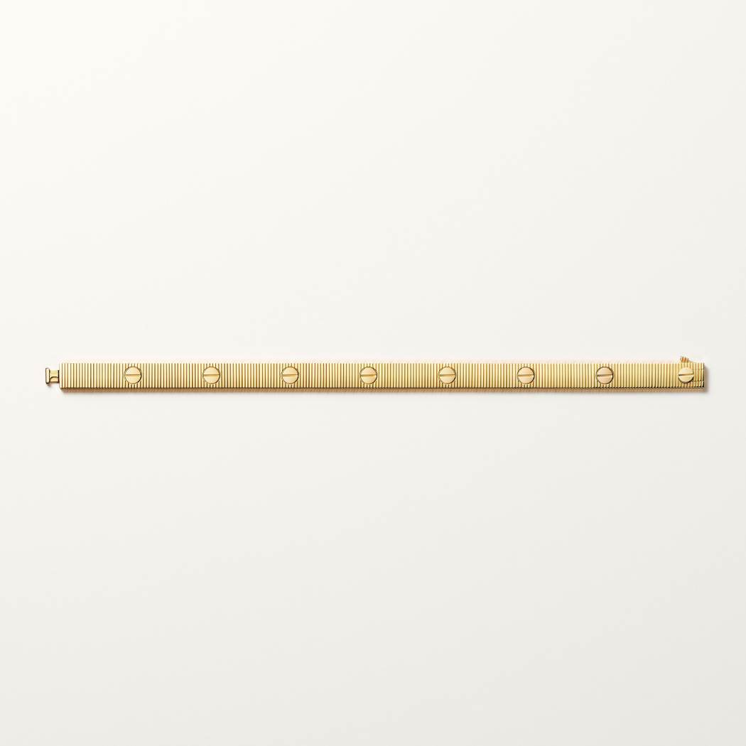 Cartier's new LOVE UNLIMITED gold bracelet stock